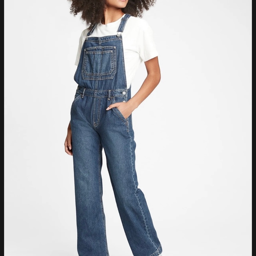 Gap Teen Denim Overalls, EUC